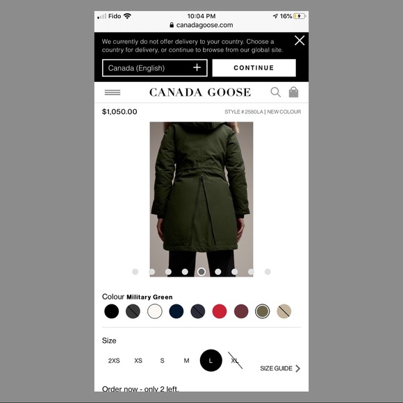 SOLD - Canada Goose Rossclair Parka - Picture 6 of 6